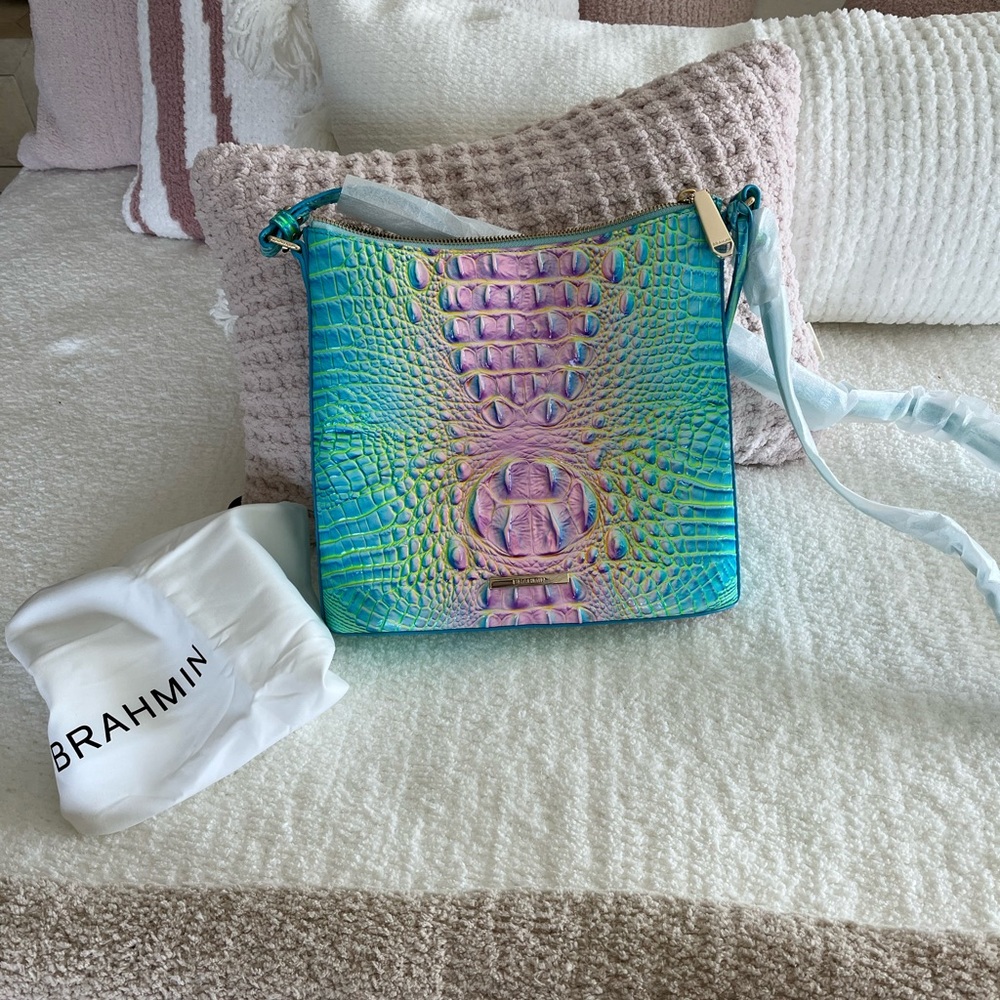 Nwt Brahmin Katie bag cotton candy